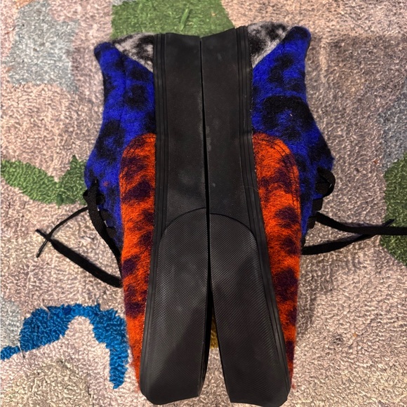 Vans Era Platform Felt Fuzzy Mix Leopard Multi/Black Men’s size 11 never worn. - Picture 6 of 13